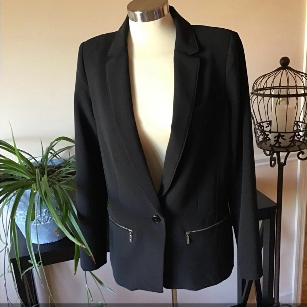 White House Black Market Elegant Black Jacket